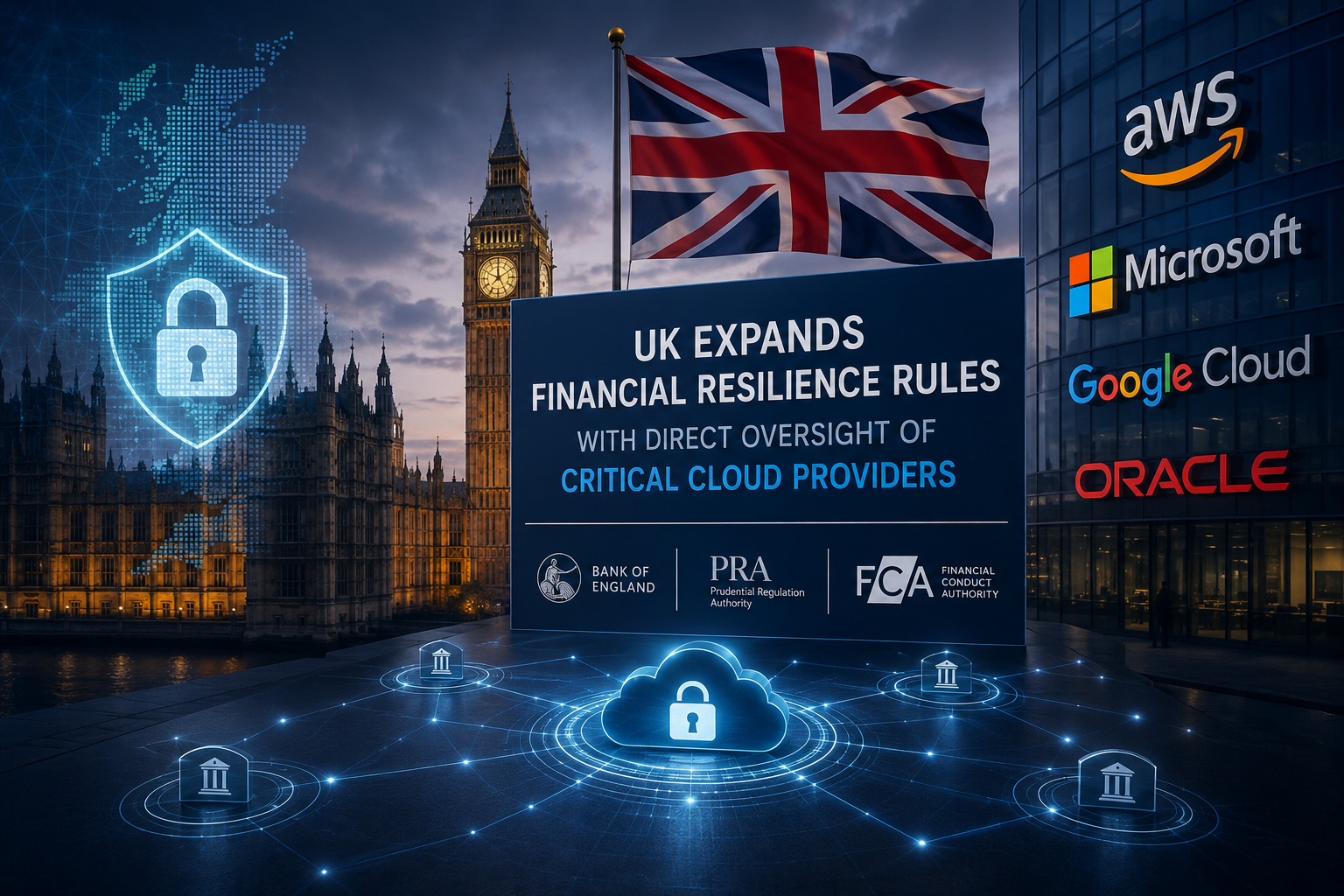 UK expands financial resilience rules with direct oversight of critical cloud providers