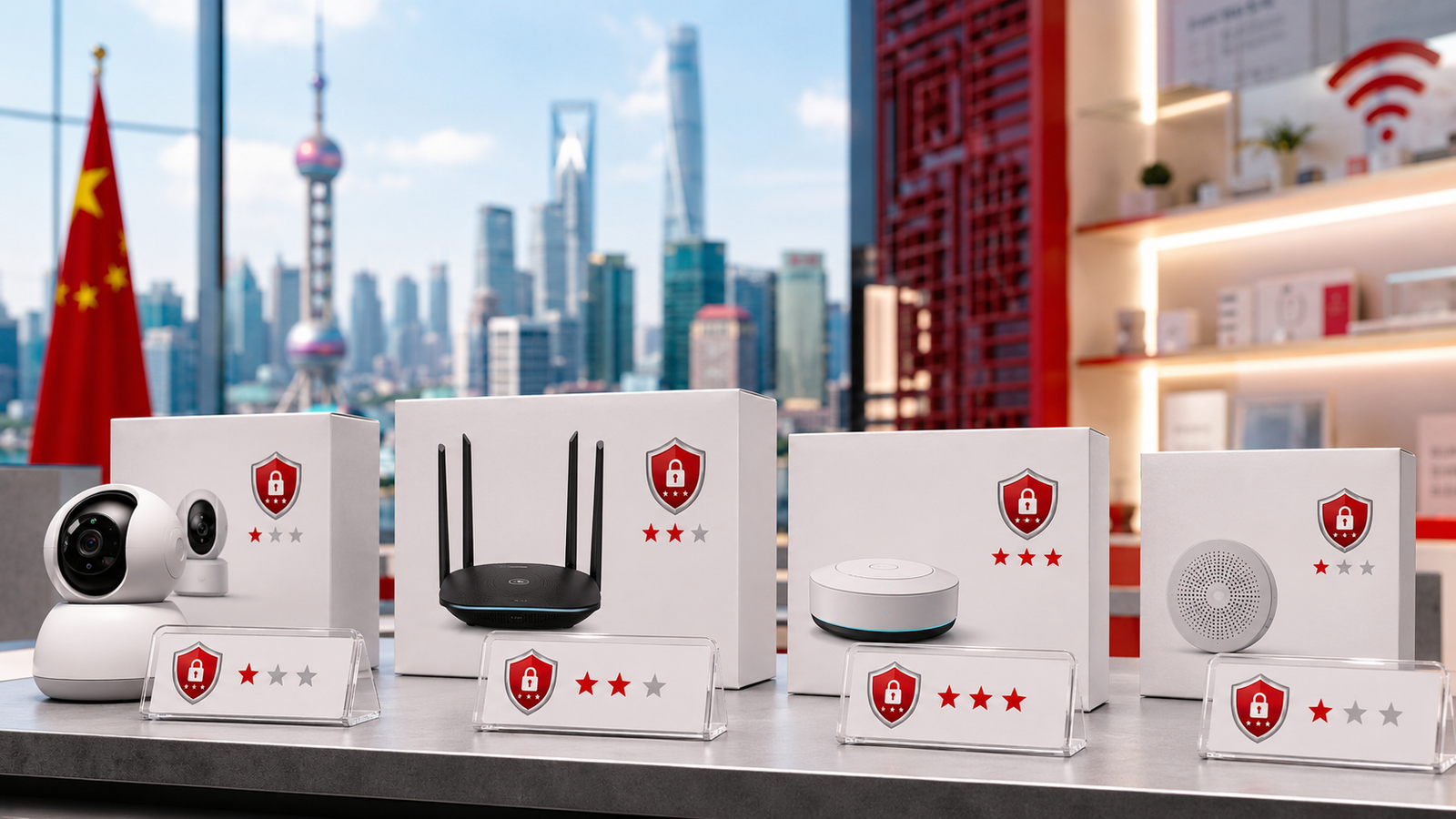 China turns cybersecurity into a visible product rating