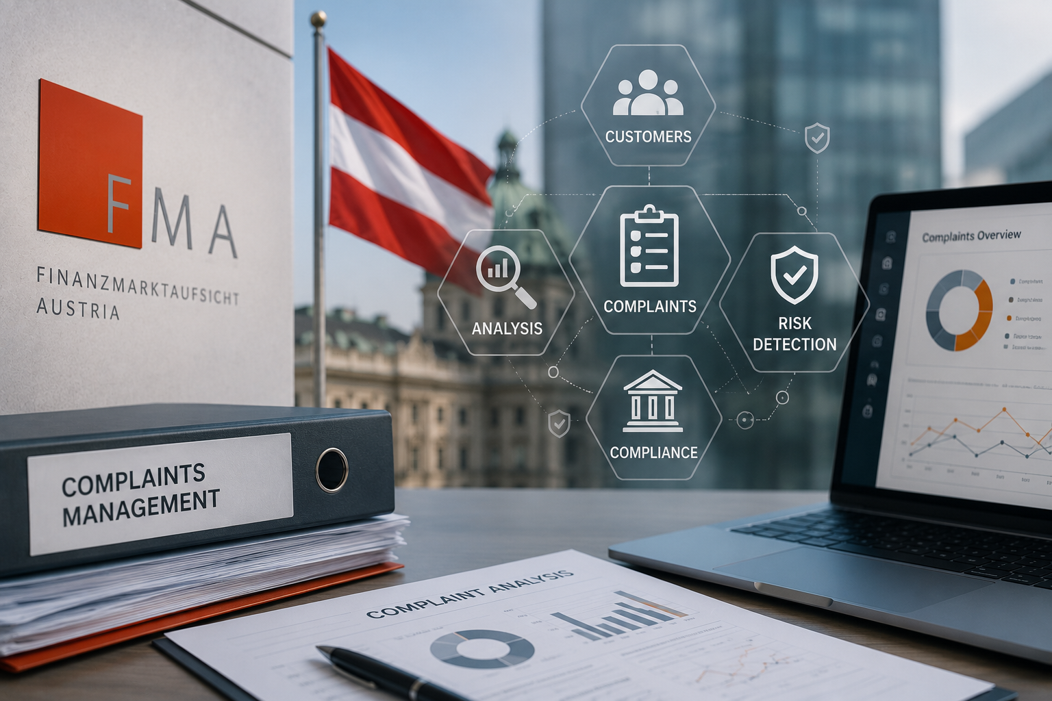 Austrian financial regulator links complaints management to cyber and operational risk detection